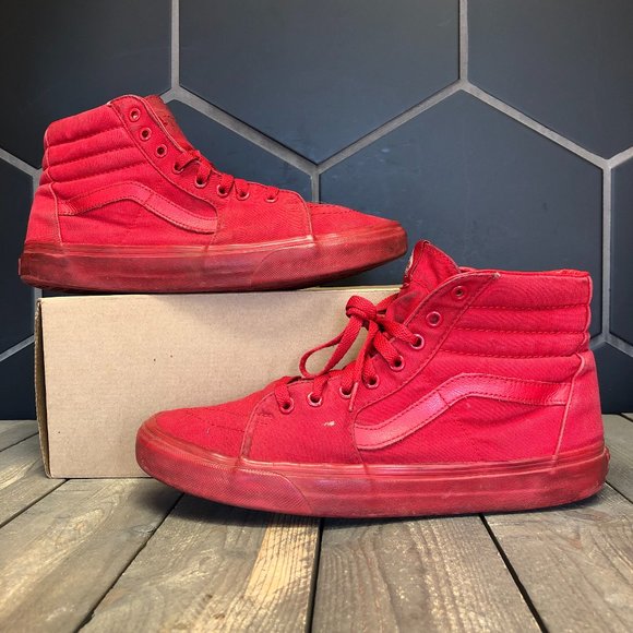 vans triple red